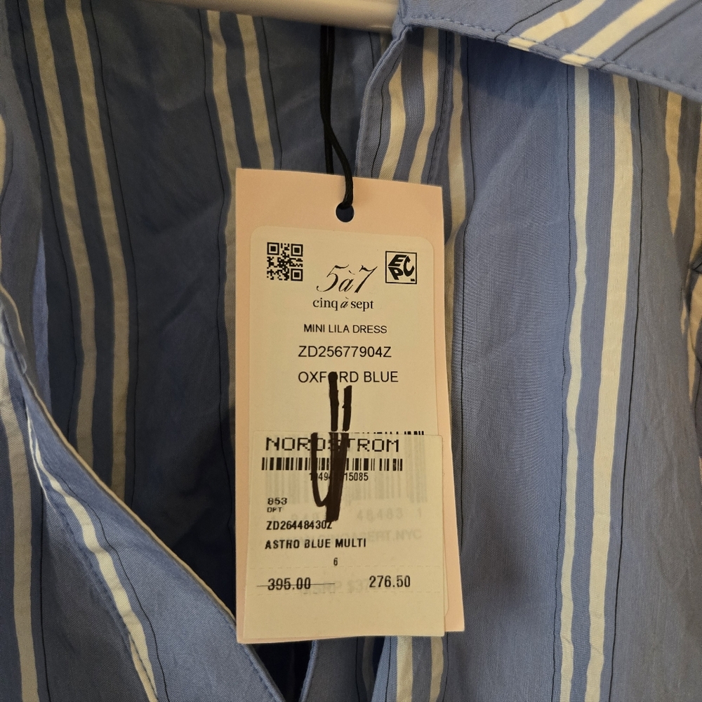 NWT Cinq A Sept Lila Mini Dress (4) - Picture 3 of 5